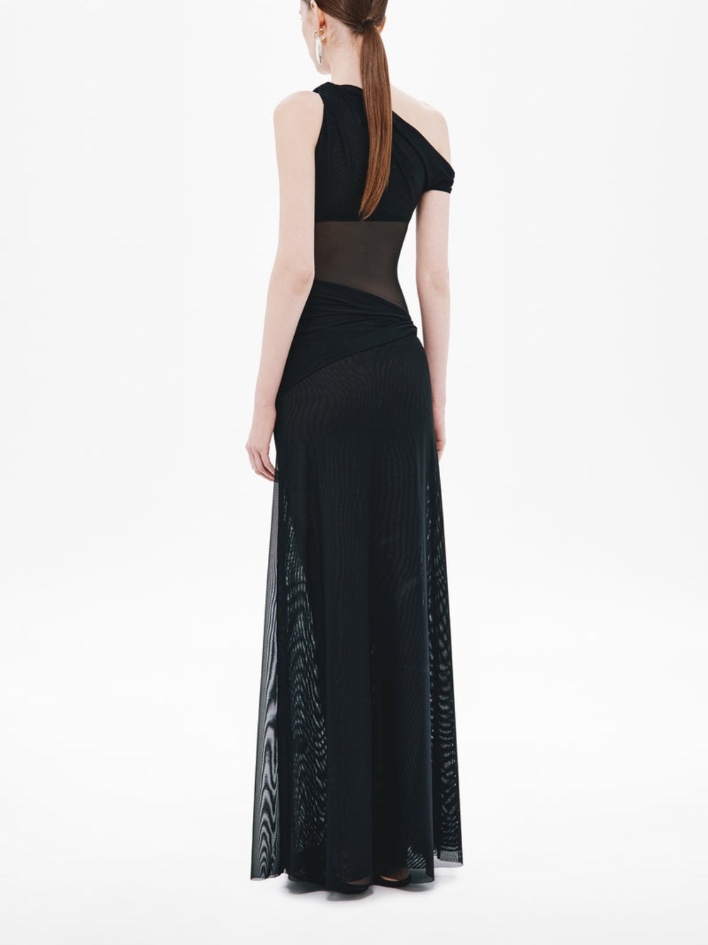Misha The 'SISAL' Mesh Maxi Dress Size S - Picture 2 of 2